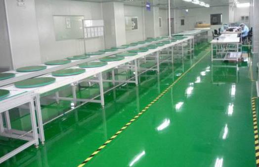 鎮(zhèn)江食品廠(chǎng)一環(huán)氧自流平地